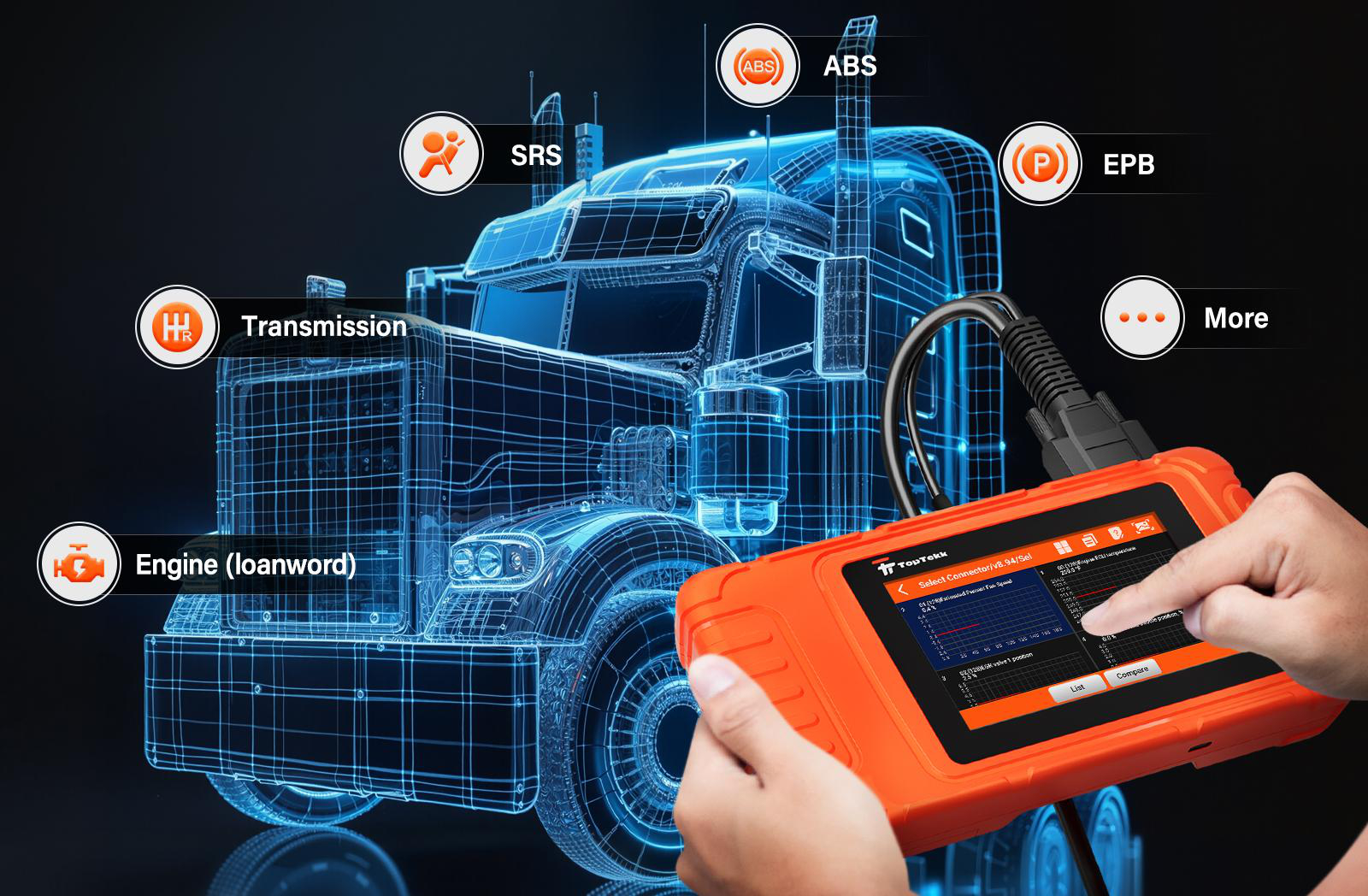 Toptekk Launches Flagship Diagnostic Tools for Modern Truck Fleets Toptekk lanza herramientas de diagnóstico insignia para flotas modernas de camiones