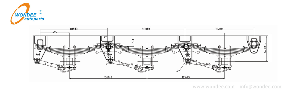 Mechanical Suspension (8) Suspensión mecánica (8)