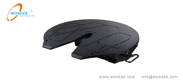 A CNC cutting fifth wheel Tipo de forja de 3.5 pulgadas Quinta rueda de un fabricante de China / Wondee Autoparts