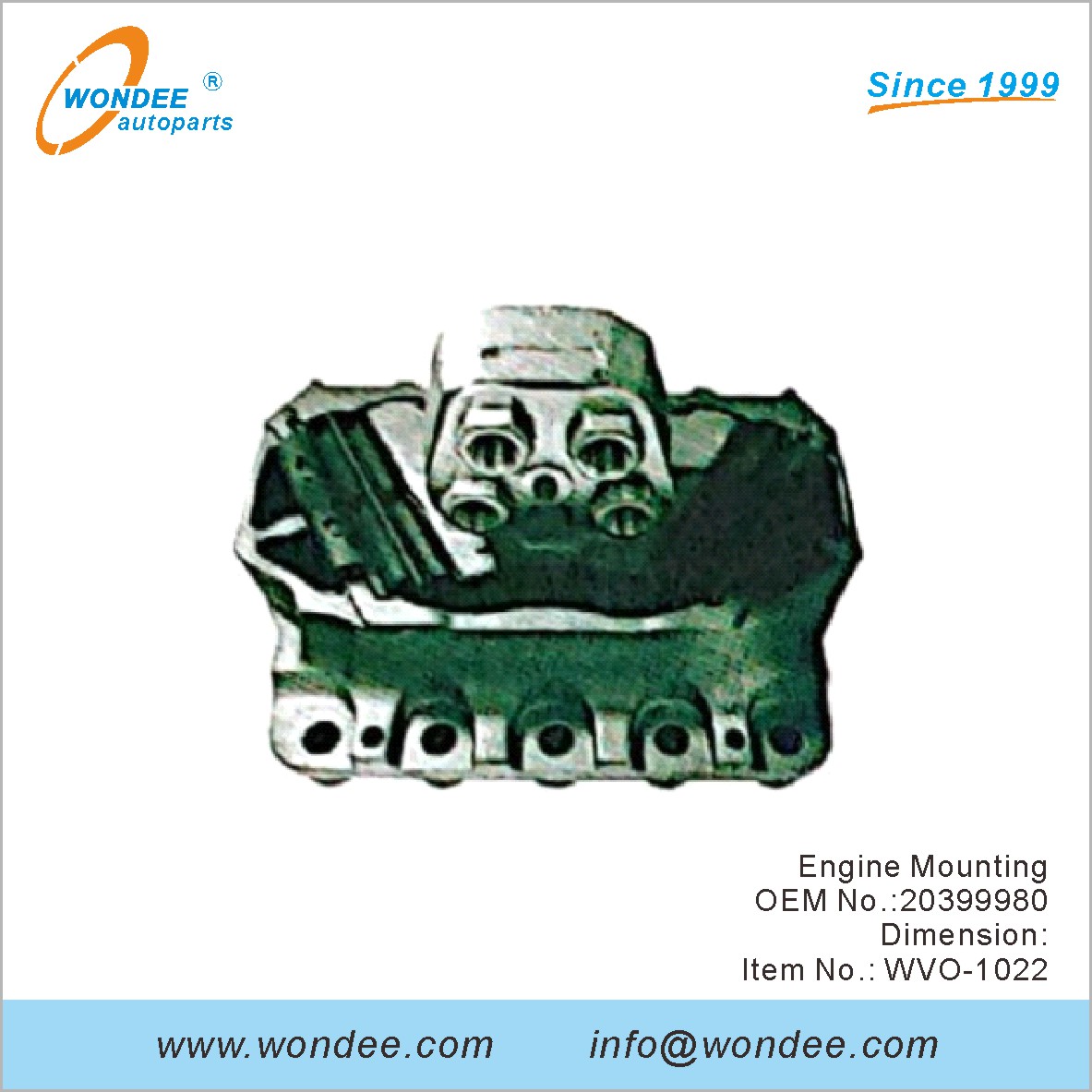 Montaje del motor OEM 20399980 para Volvo de Wondee