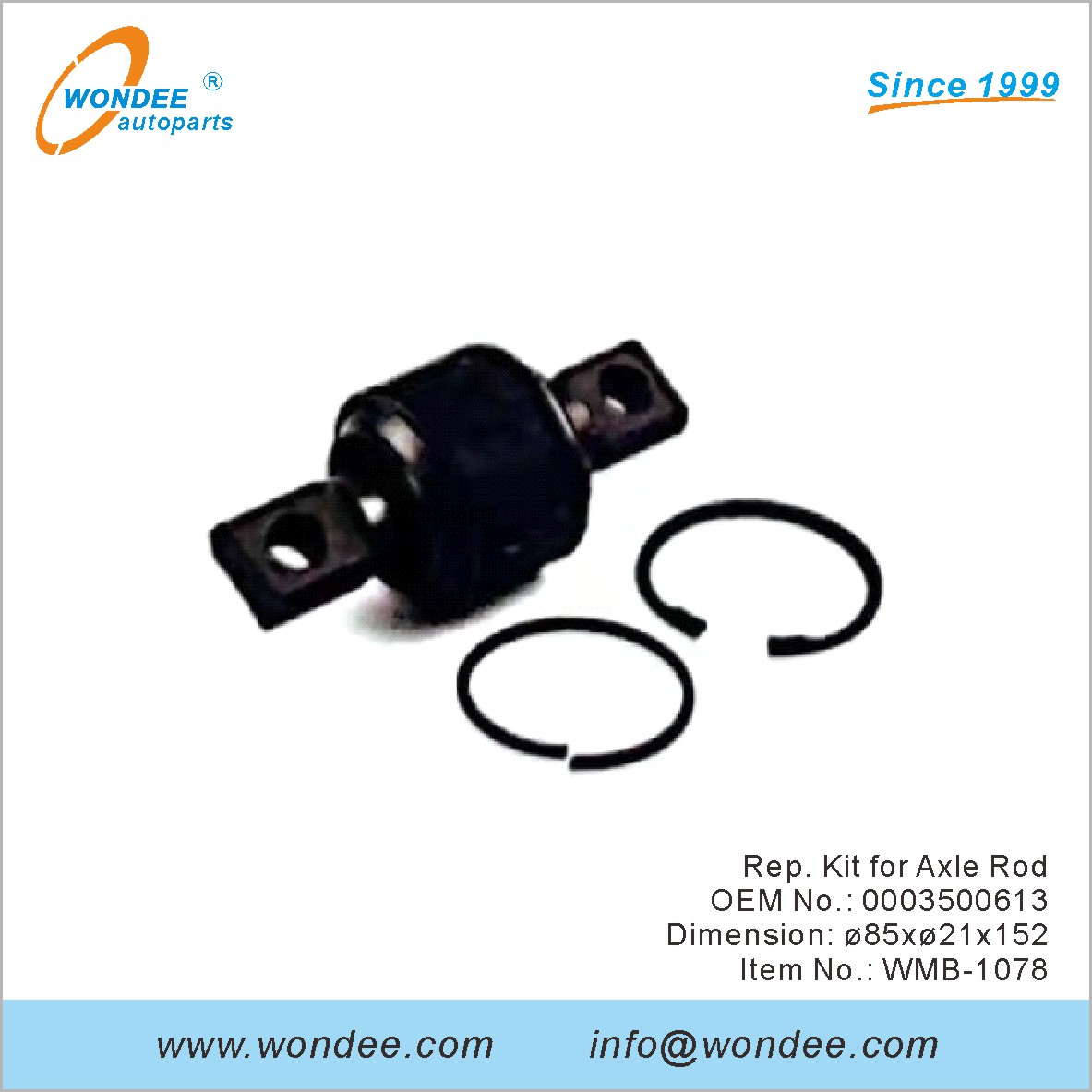 Rep. Kit para la barra de eje OEM 0003500613 para Benz de Wondee