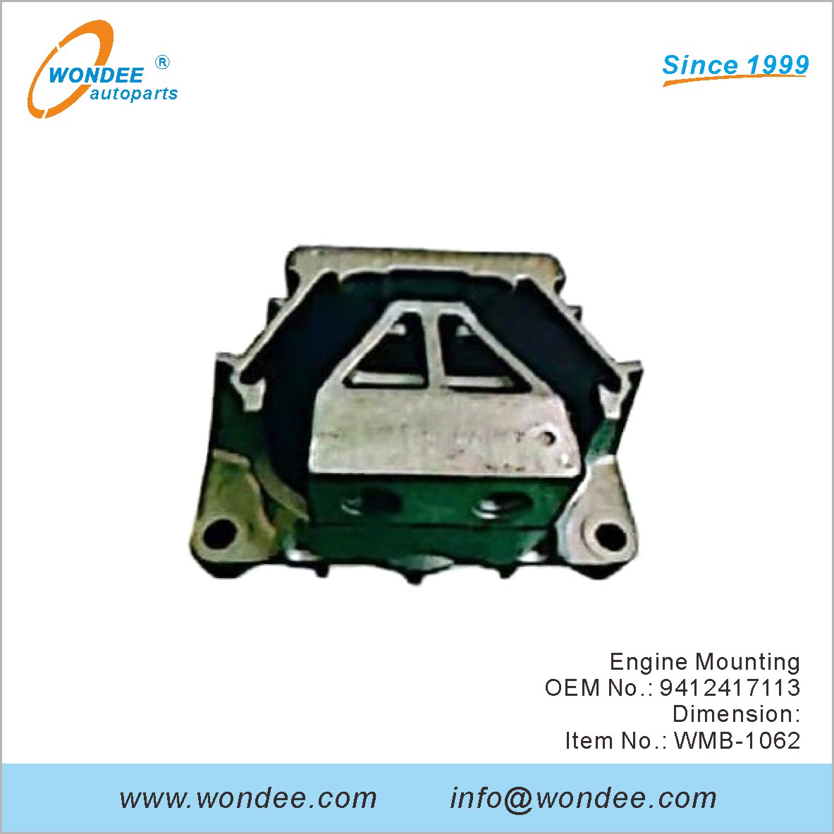 Montaje del motor OEM 9412417113 para Benz de Wondee