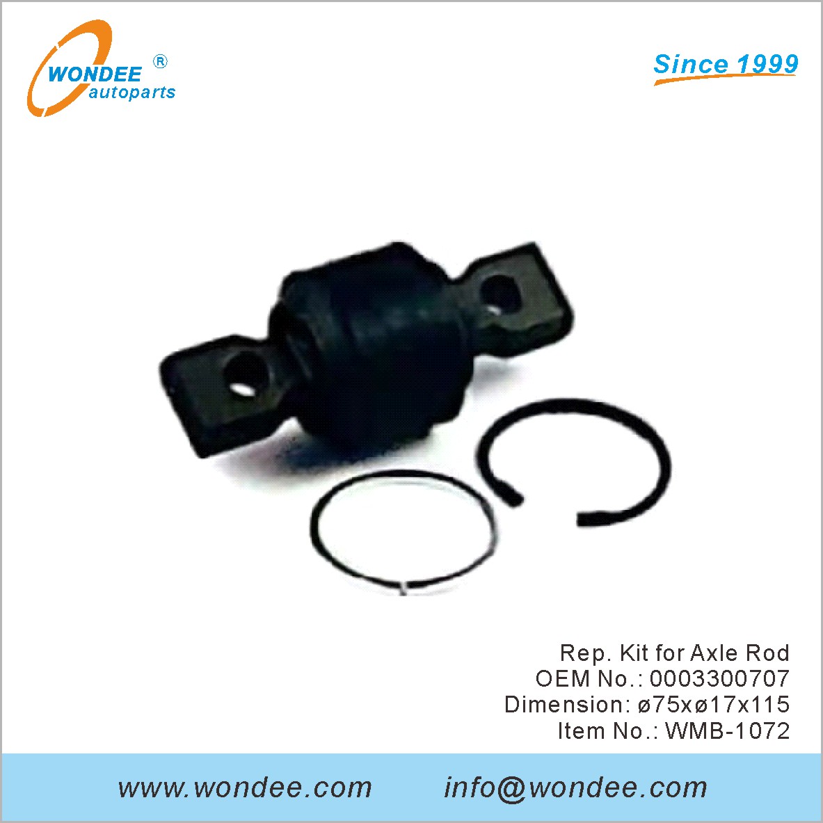 Rep. Kit para la barra de eje OEM 0003300707 para Benz de Wondee