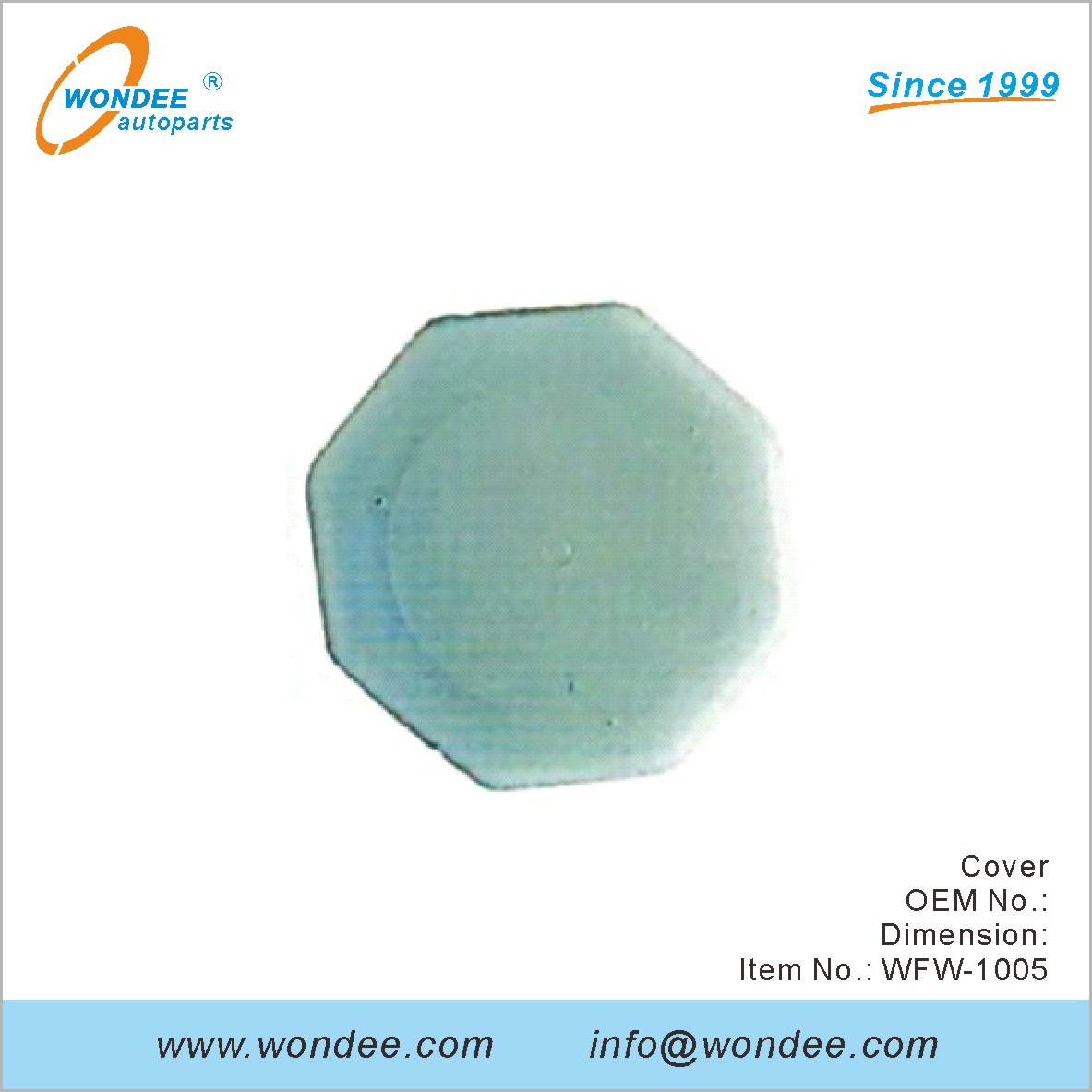 Cubra OEM para Fuwa de Wondee