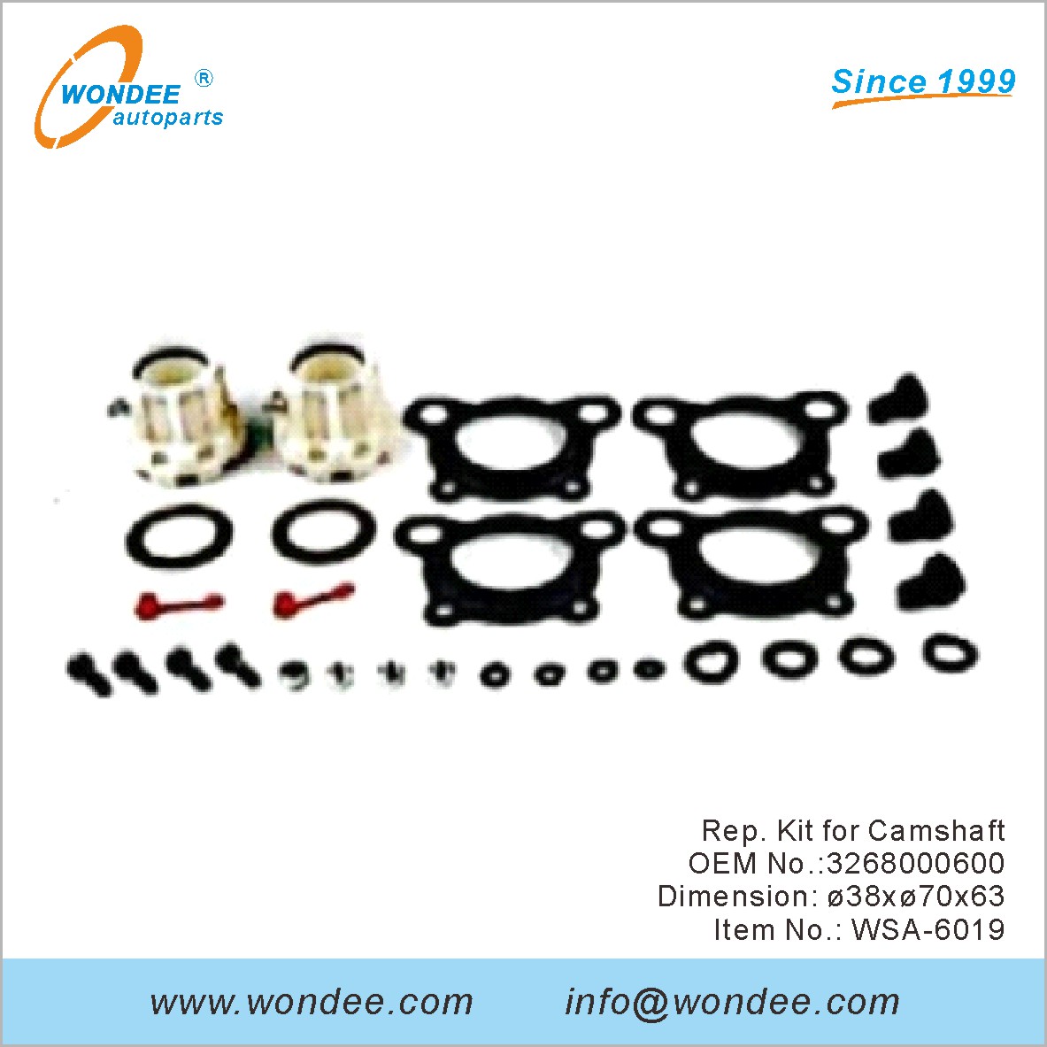 Rep. Kit para Camshaft OEM 3268000600 para SAF de Wondee