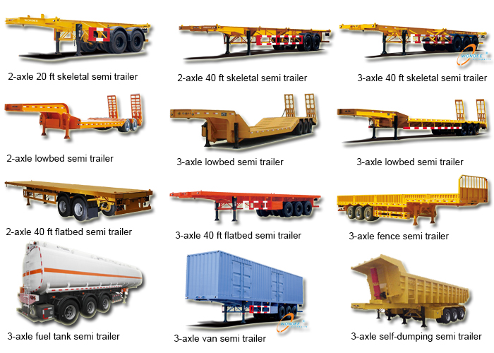 WONDEE other type semi trailer Wondee otro tipo semi trailer