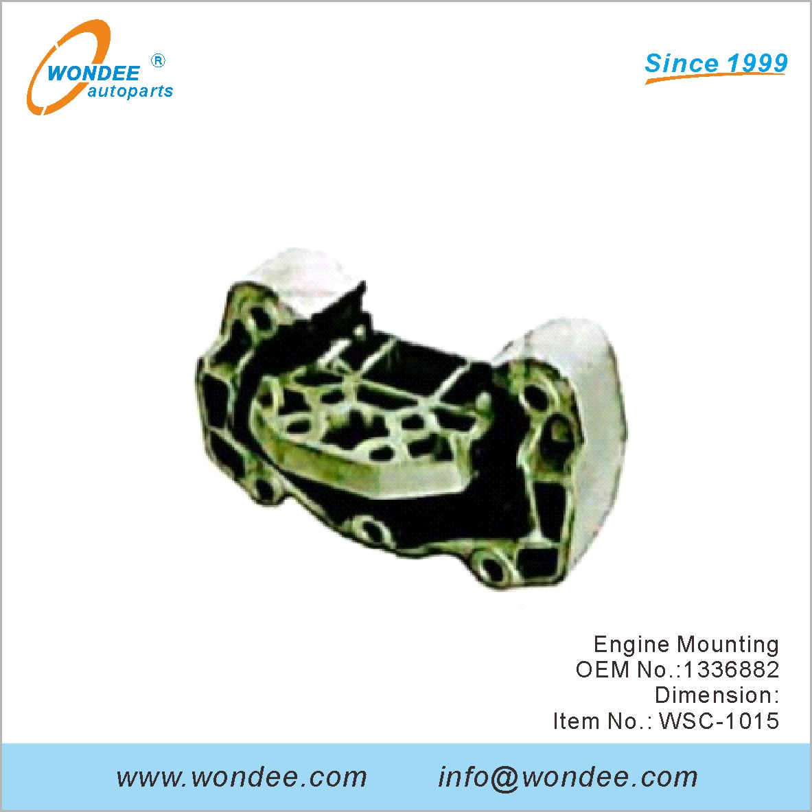 Montaje del motor OEM 1336882 de Wondee