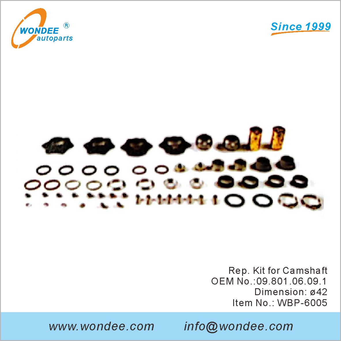 Kit de representante para Camshaft OEM 0980106091 para BPW de Wondee