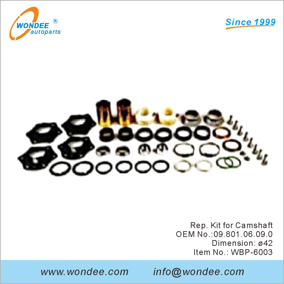Kit de representante para Camshaft OEM 0980106090 para BPW de Wondee