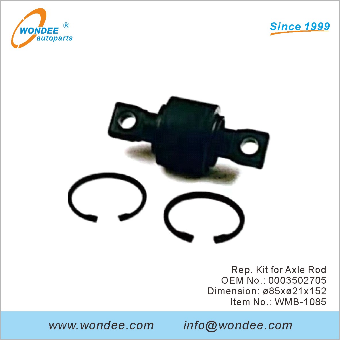 Rep. Kit para la barra de eje OEM 0003502705 para Benz de Wondee