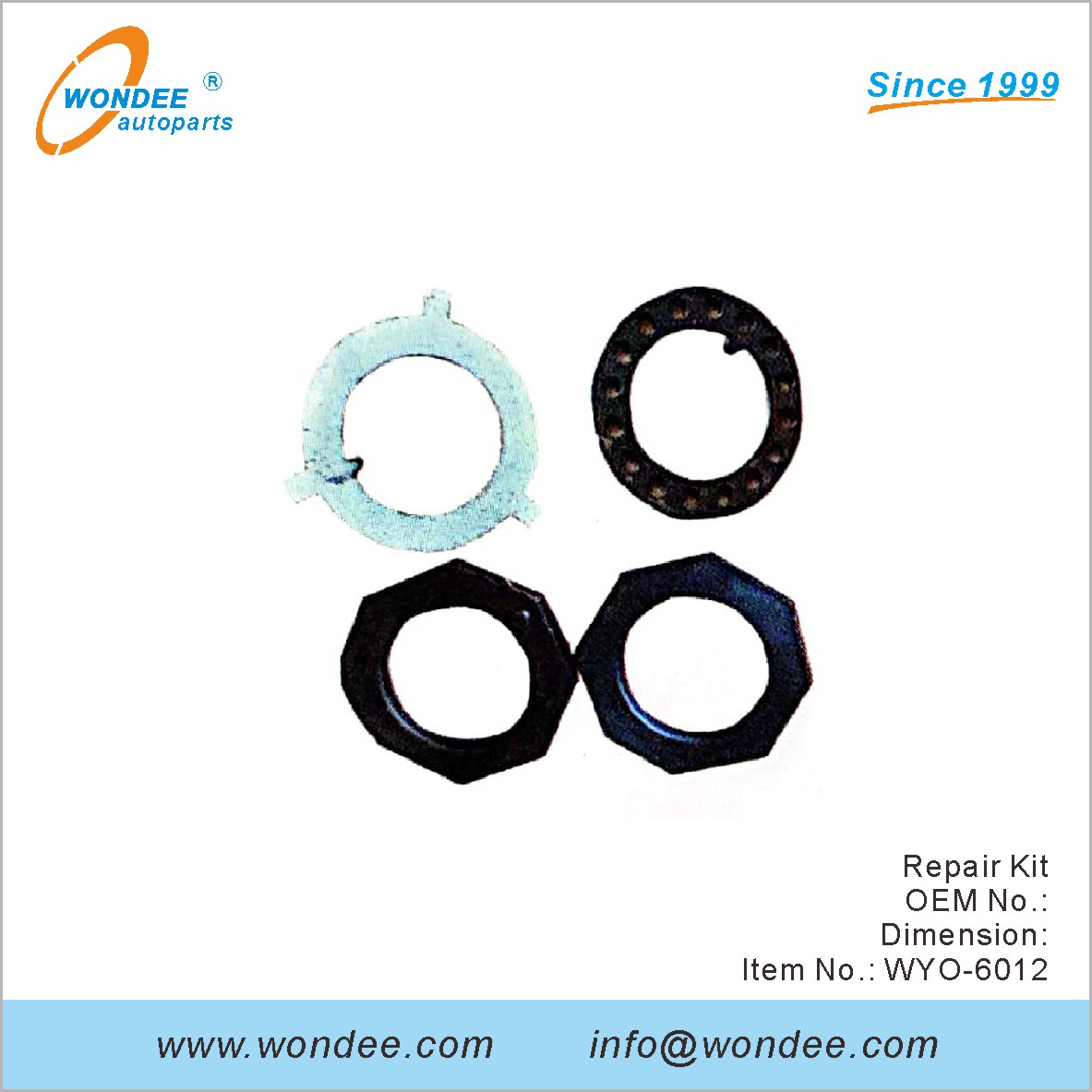 Kit de reparación OEM para Volvo de Wondee