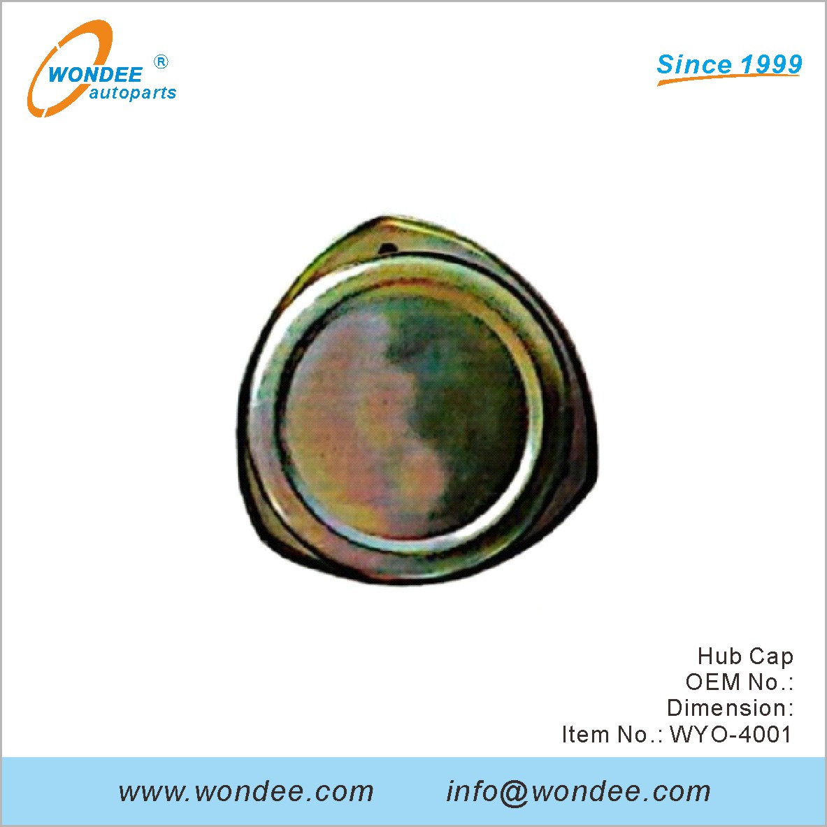 Hub Cap OEM para Volvo de Wondee