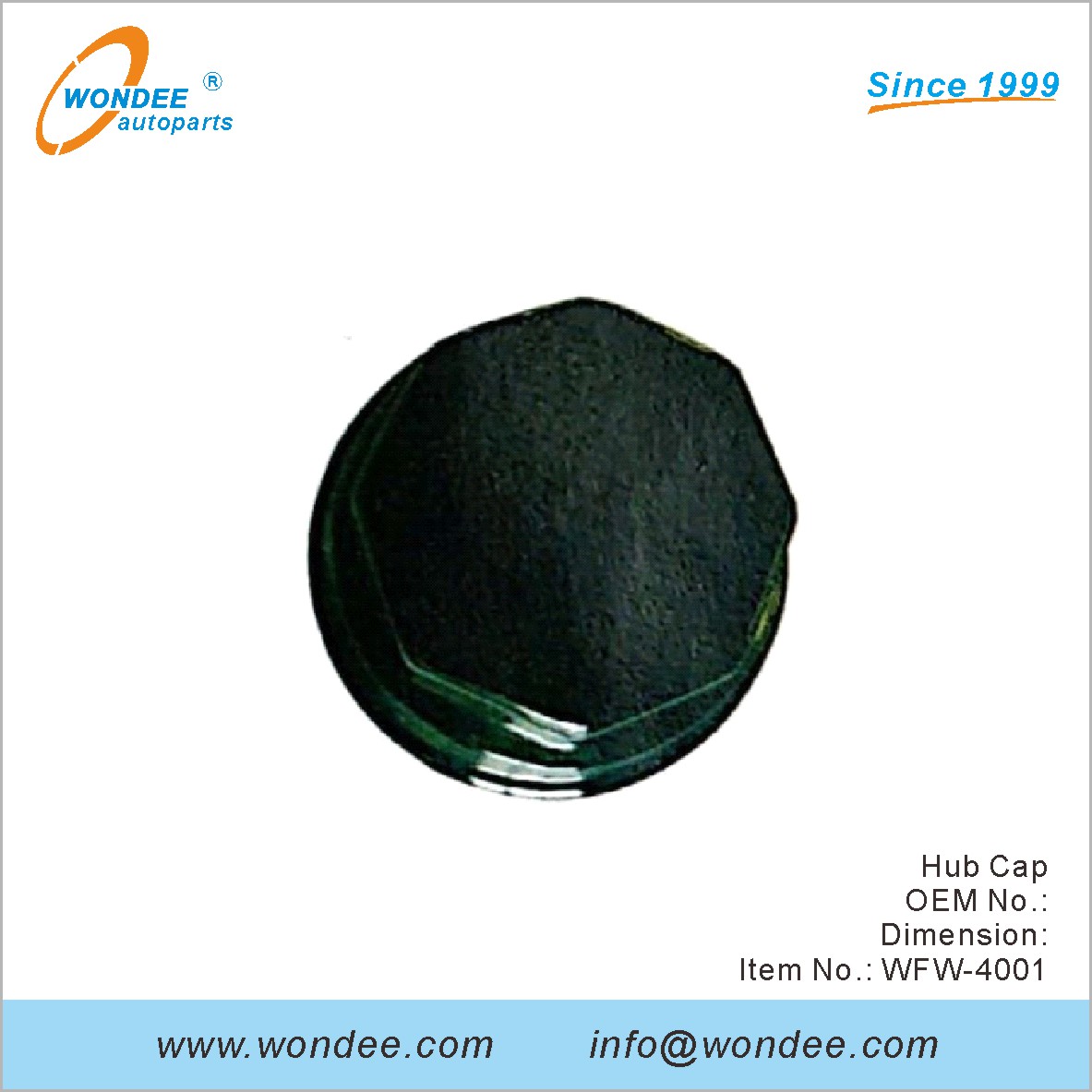 Hub Cap OEM para Fuwa de Wondee