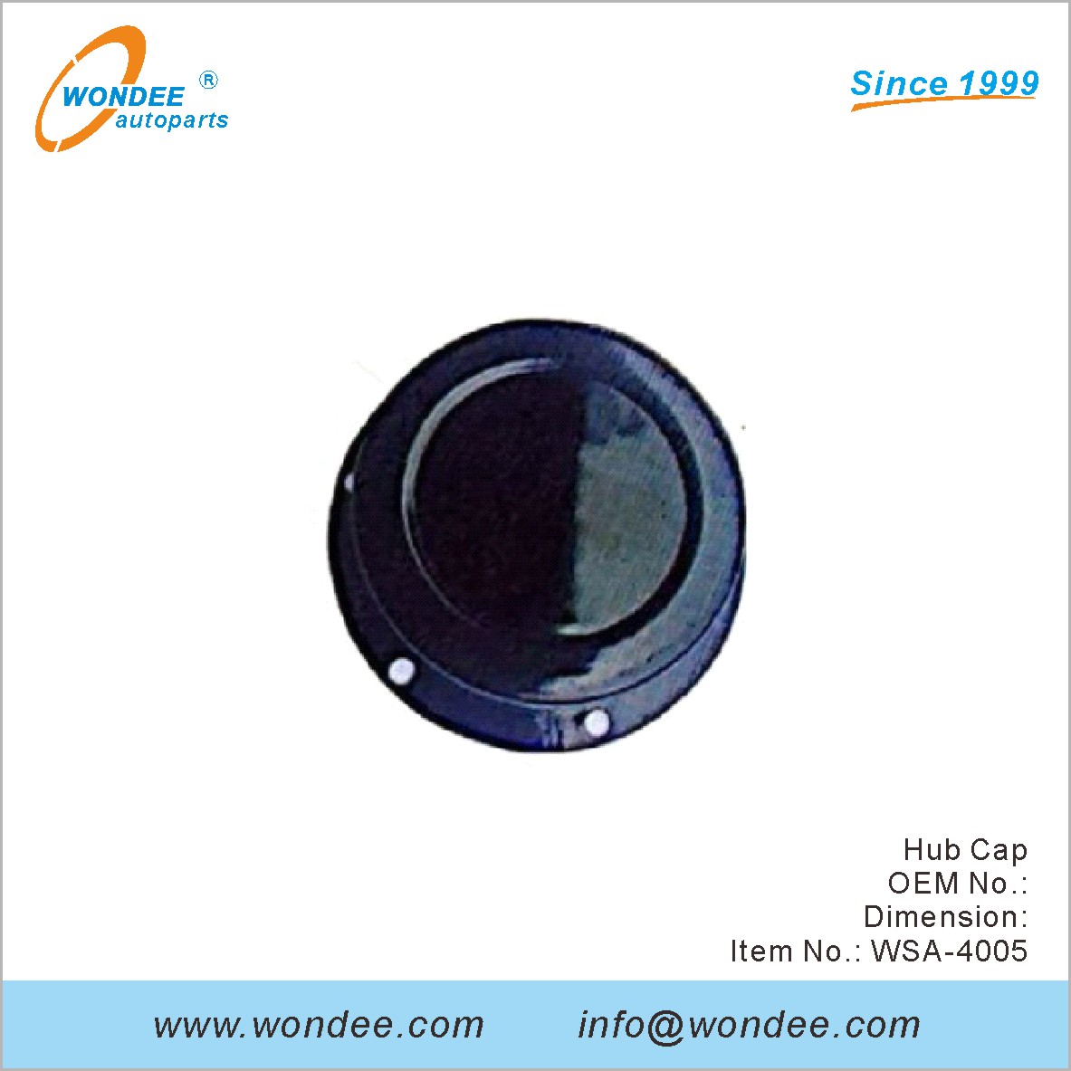 Hub Cap OEM para SAF de Wondee