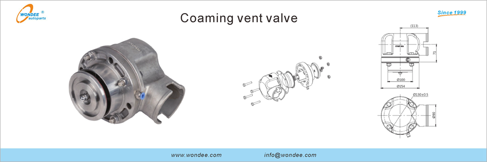 Válvula de ventilación de coaming de Wondee AutoParts (1)