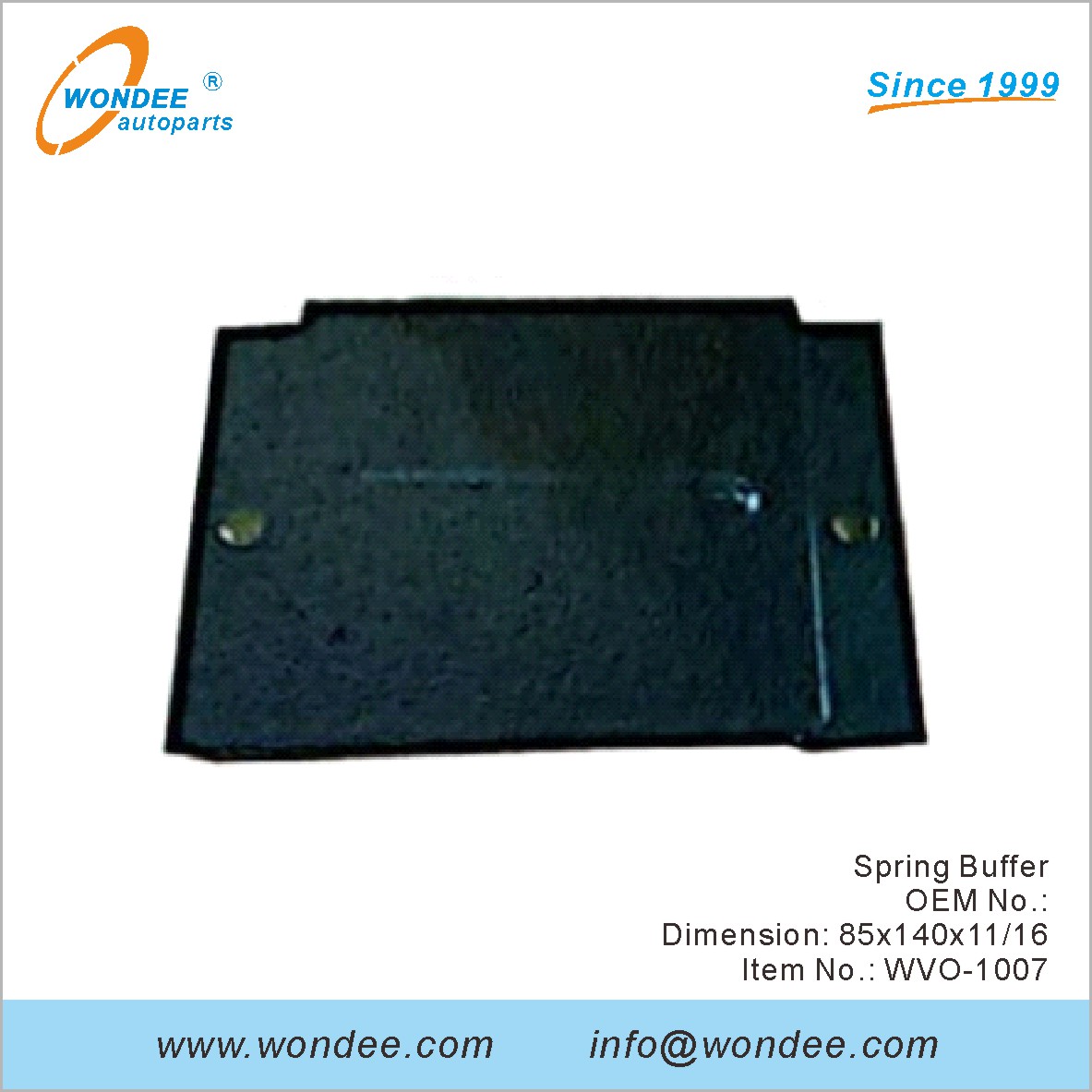 OEM de búfer de primavera para Volvo de Wondee