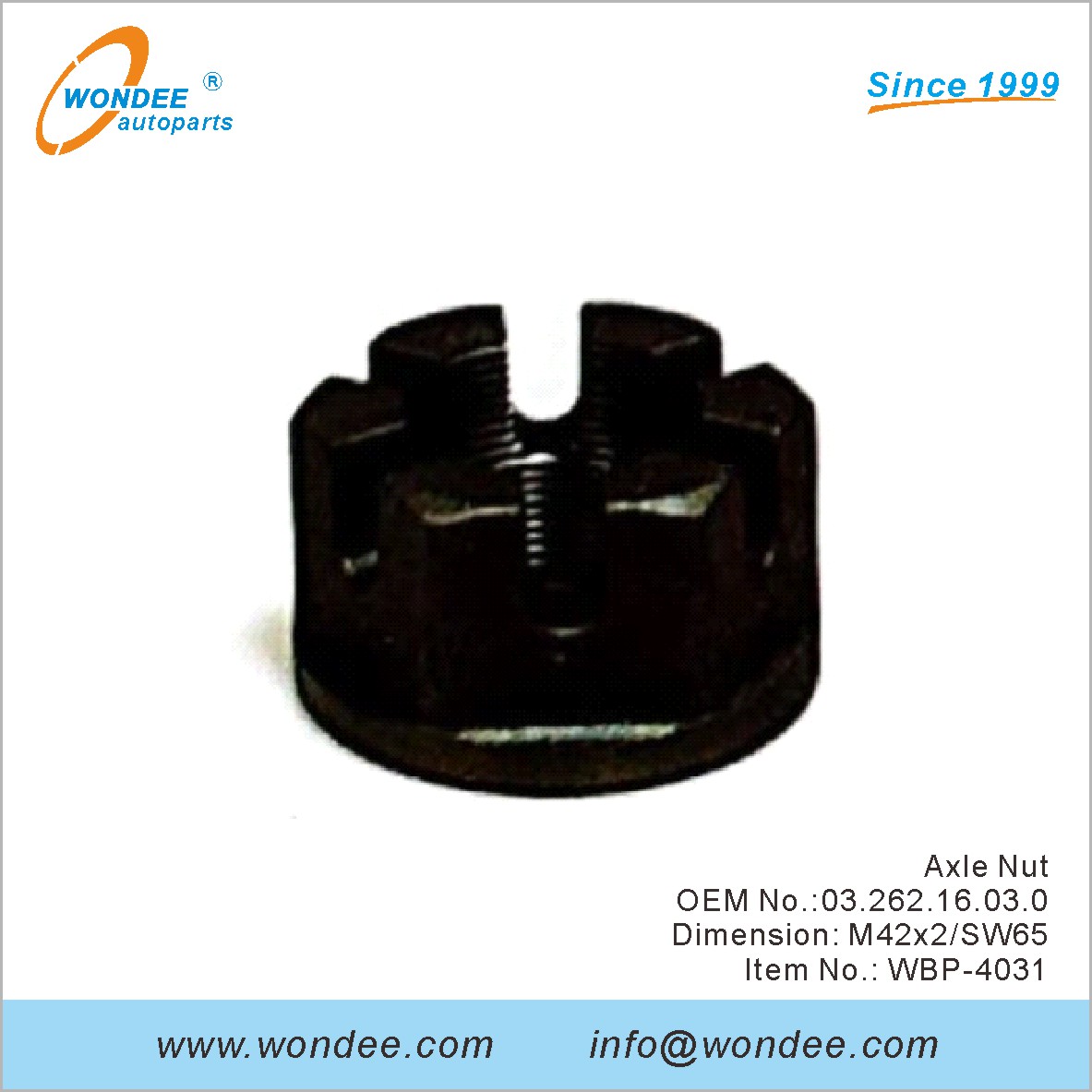 Axle Nut OEM 0326216030 para BPW de Wondee