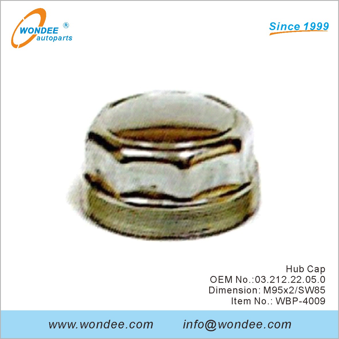 Hub Cap OEM 03212222050 para BPW de Wondee