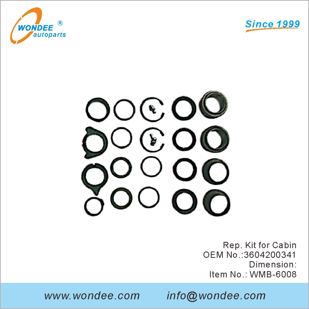 Rep. Kit para Cabin OEM 3604200341 para Benz de Wondee