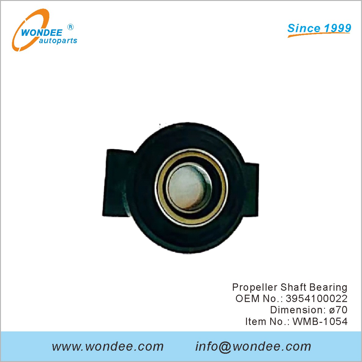 Rojos de eje de hélice OEM 3954100022 para Benz de Wondee