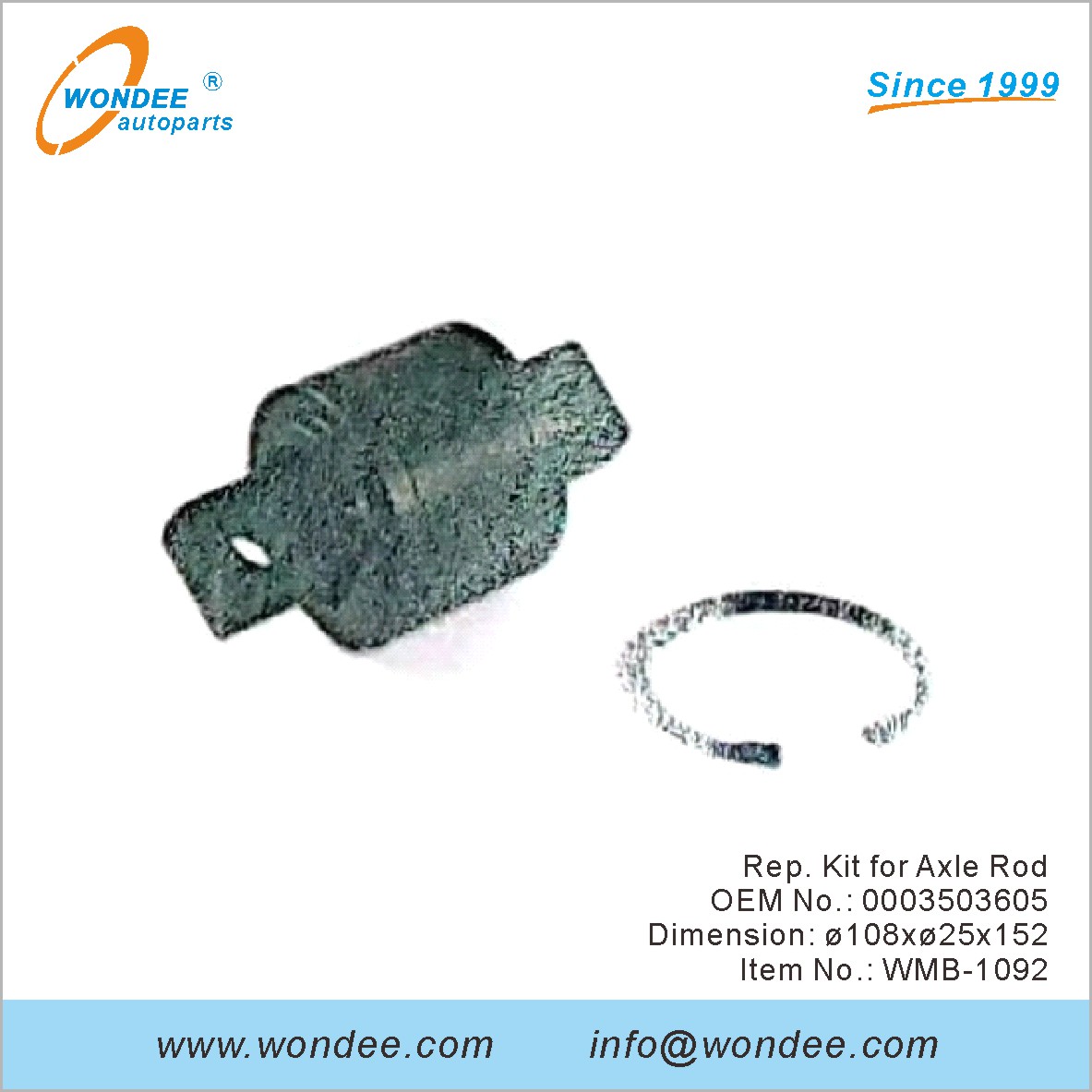 Rep. Kit para la barra de eje OEM 0003503605 para Benz de Wondee