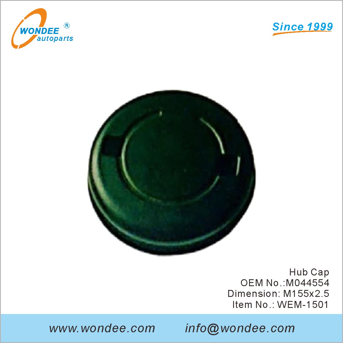 Hub Cap OEM M044554 para el movimiento del motor desde Wondee
