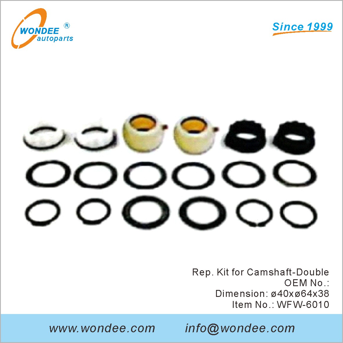 Rep. Kit para Camshaft-Double OEM para Fuwa de Wondee