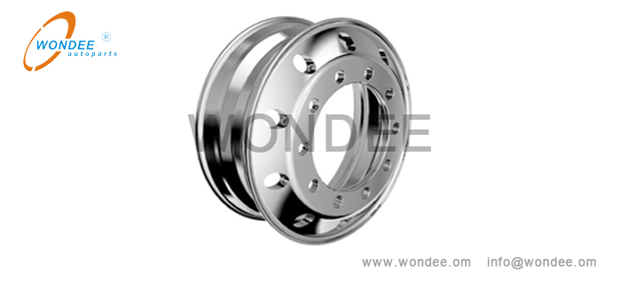 Ruedas de aleaci&oacute;n de aluminio / llantas para camiones pesados ​​y autobuses del fabricante de China / Wondee Autoparts