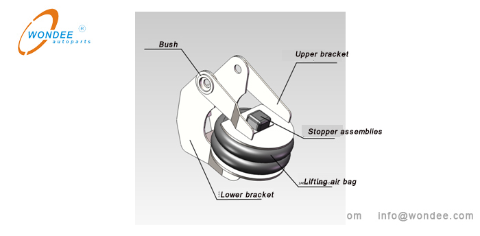 08-ensamblaje del ensamblaje de la bolsa de aire de elevación