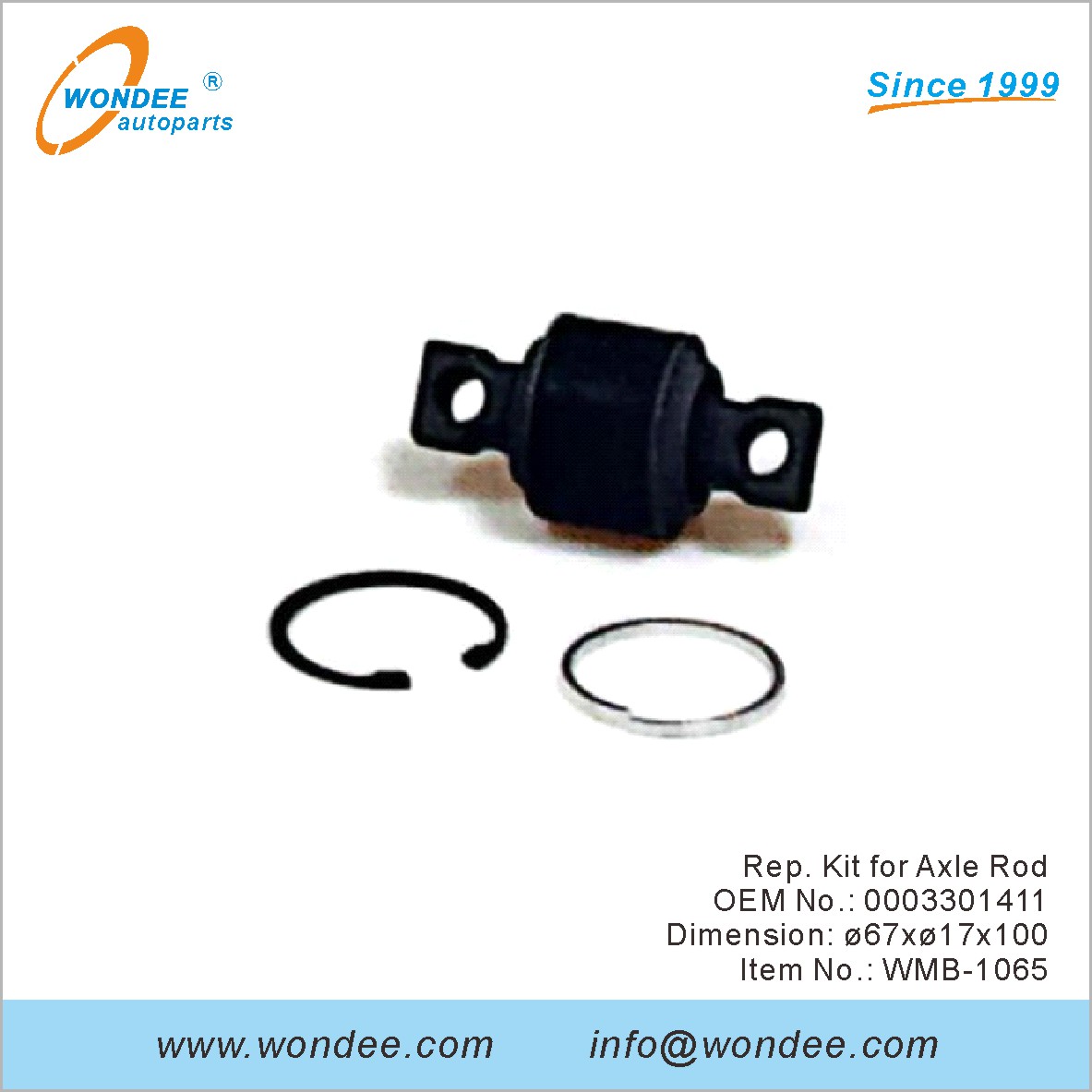 Rep. Kit para la barra de eje OEM 0003301411 para Benz de Wondee