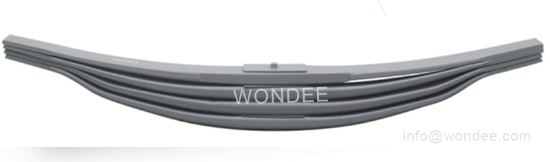 Una primavera de hoja parabólica para semi remolques de servicio pesado y suspensiones de camiones de un fabricante de China/Wondee AutoParts