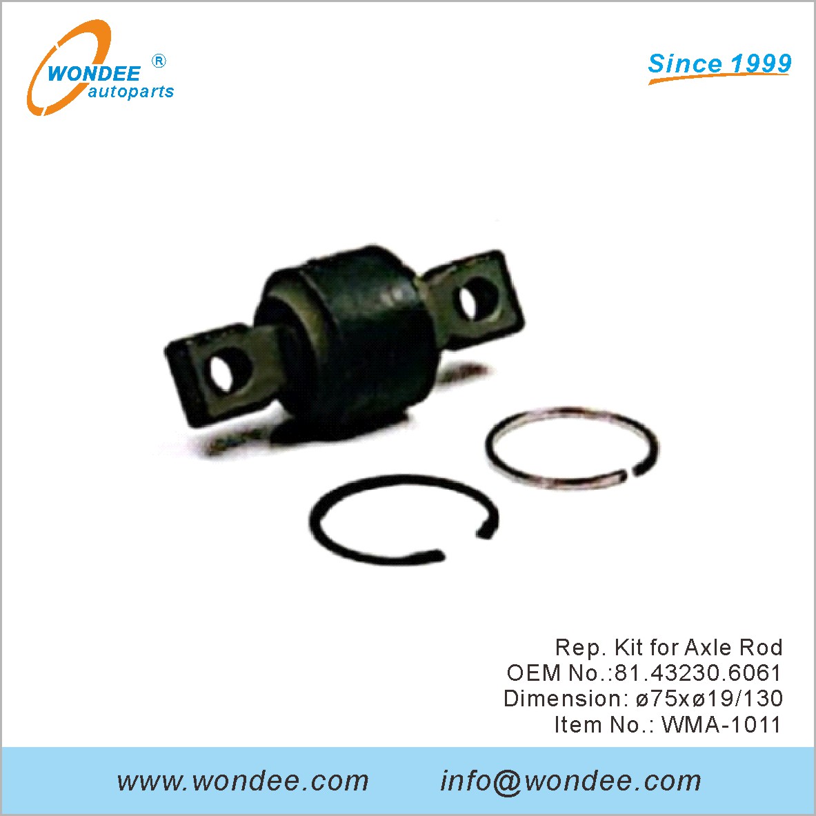 Rep. Kit para la barra de eje OEM 81.43230.6061 para el hombre de Wondee