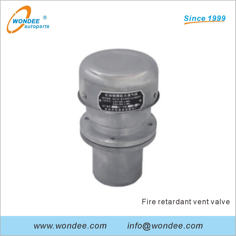 Válvula de ventilación retardante de fuego para piezas de camiones de combustible