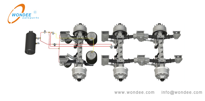 12 diagrama esquemático de instalación del circuito neumático