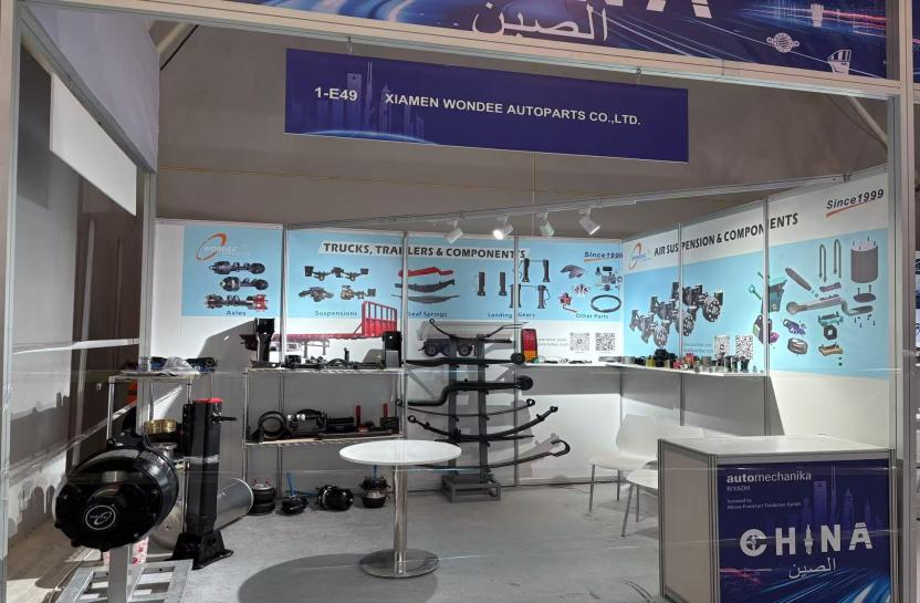 Wondee para exhibir innovaciones de piezas de trailer en Automechanika Riad 2025