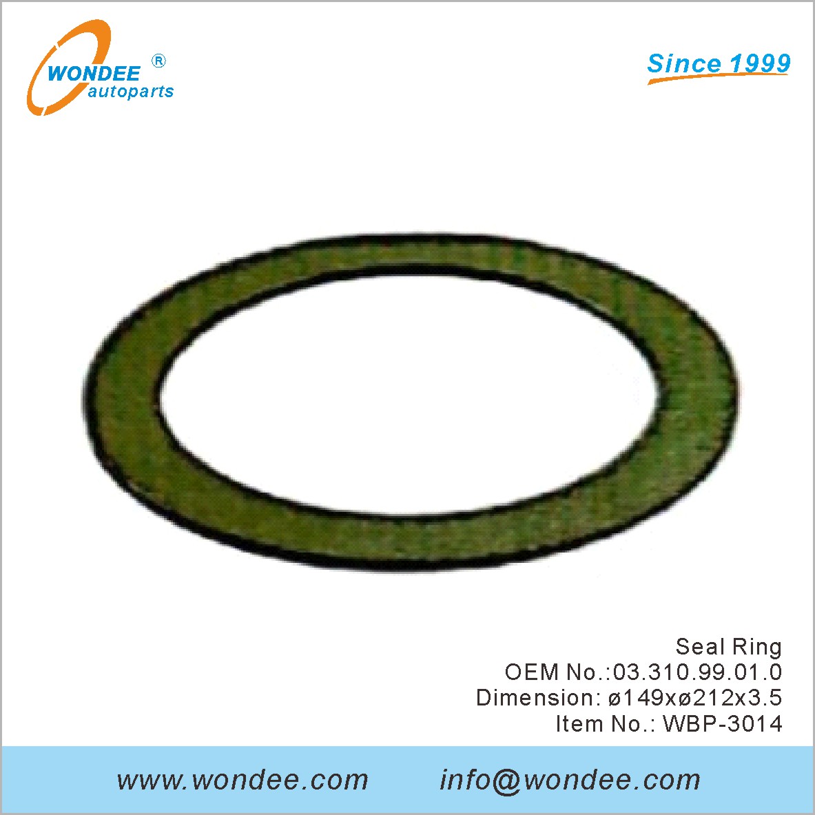 SEAL RING OEM 0331099010 para BPW de Wondee