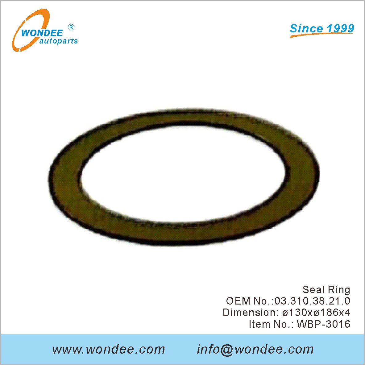 SEAL RING OEM 0331038210 para BPW de Wondee