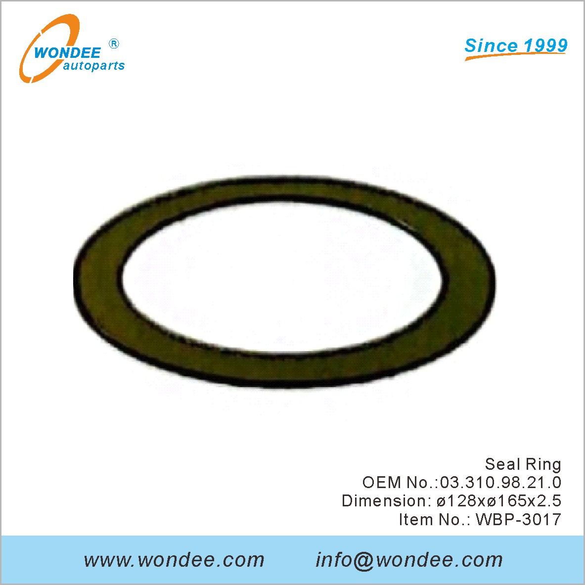 SEAL RING OEM 0331098210 para BPW de Wondee