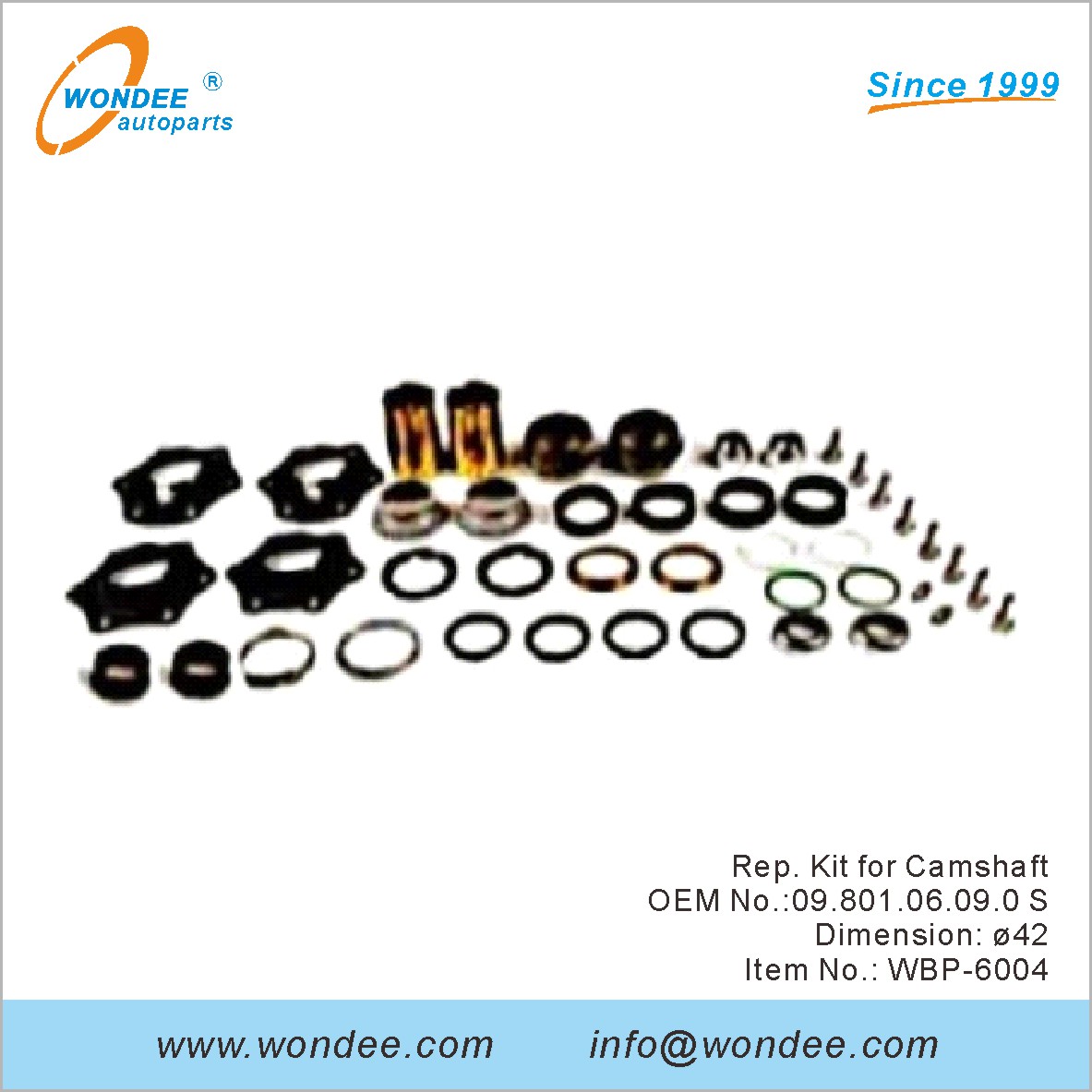 Kit de representante para Camshaft OEM 0980106090 S para BPW de Wondee