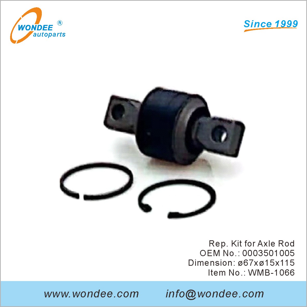 Rep. Kit para la barra de eje OEM 0003501005 para Benz de Wondee