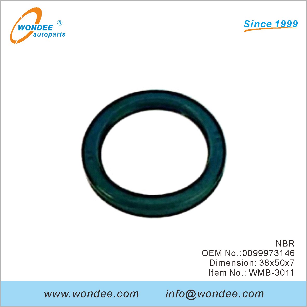 NBR OEM 0099973146 para Benz de Wondee