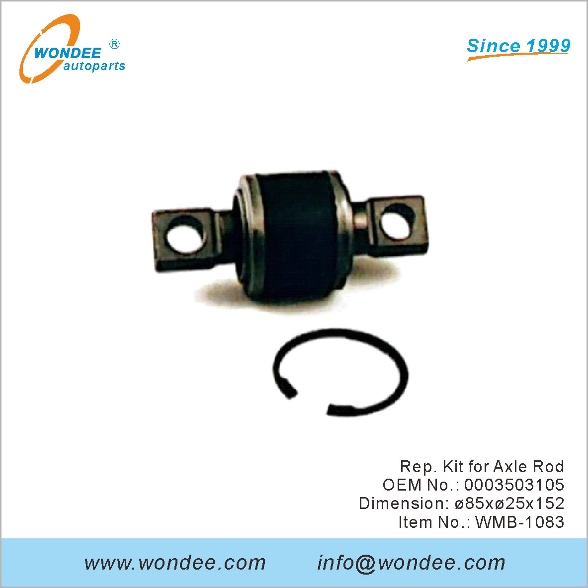 Rep. Kit para la barra de eje OEM 0003503105 para Benz de Wondee