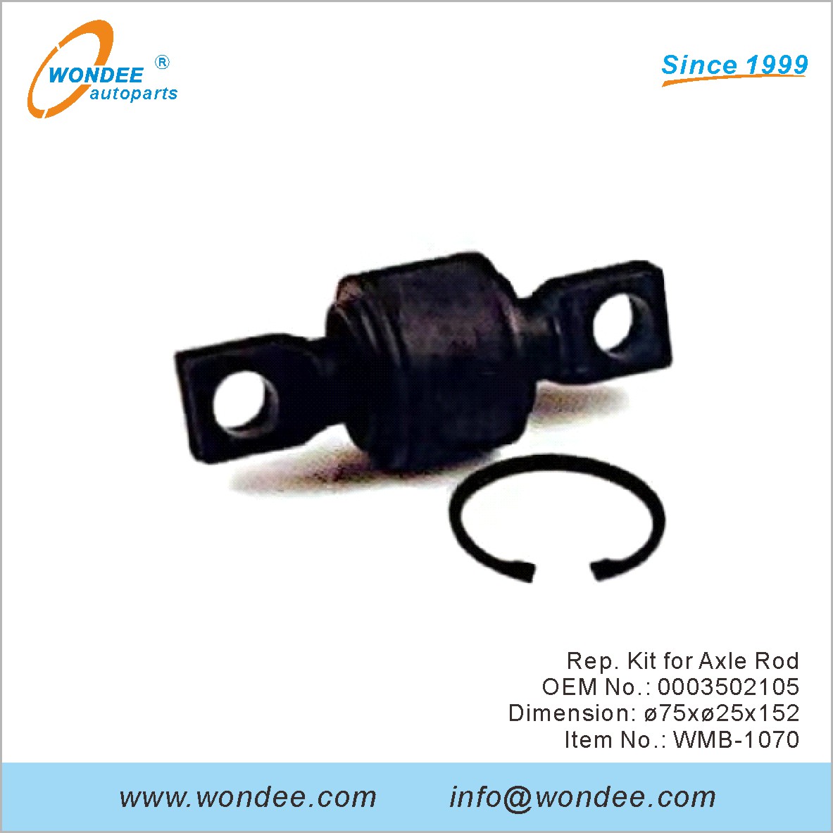 Rep. Kit para la barra de eje OEM 0003502105 para Benz de Wondee