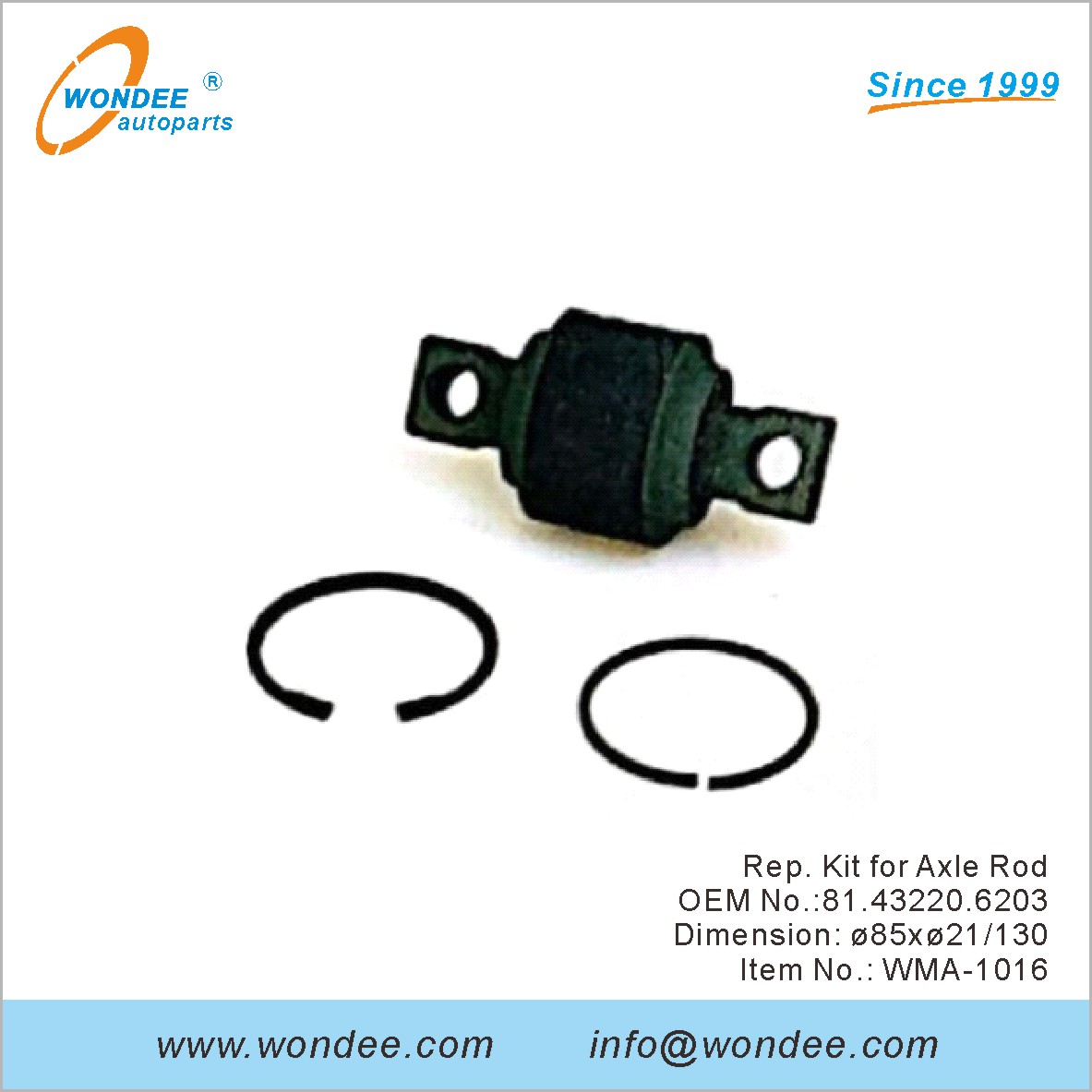 Rep. Kit para la barra de eje OEM 81.43220.6203 para el hombre de Wondee