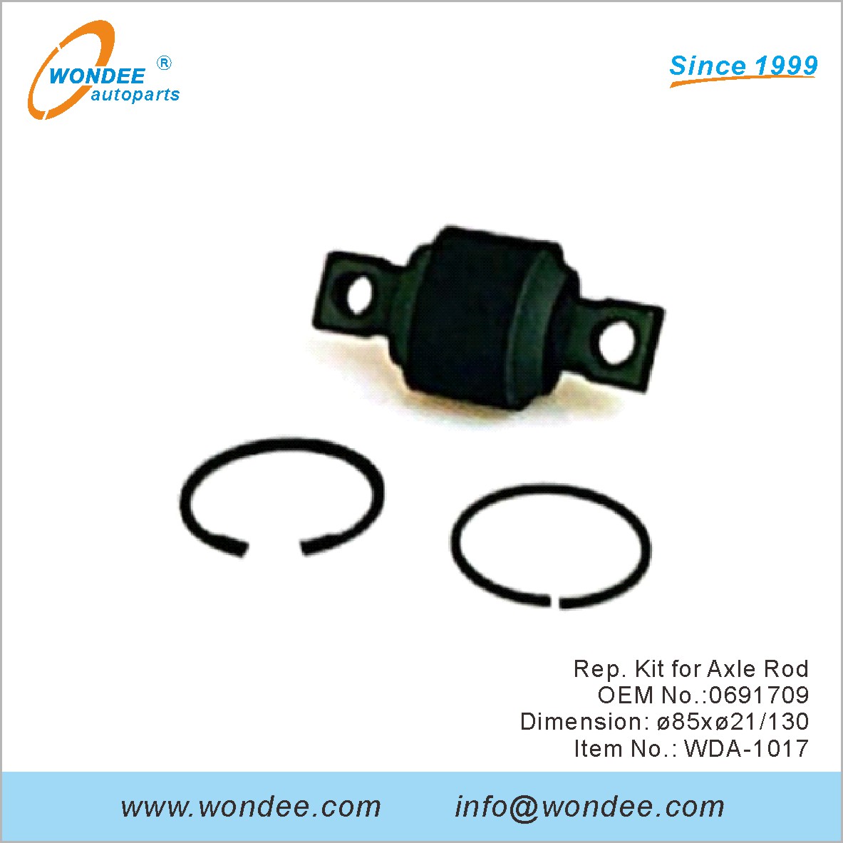 Rep. Kit para Axle Rodo OEM 0691709 para DAF de Wondee