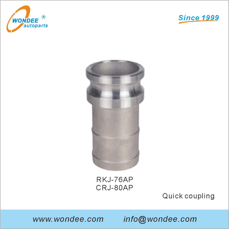 Manguera Acoplamiento rápido para piezas de camiones de combustible