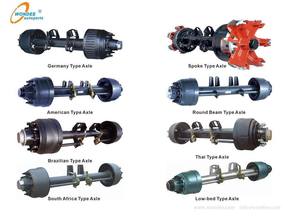 Wondee Trailer Axle (1)