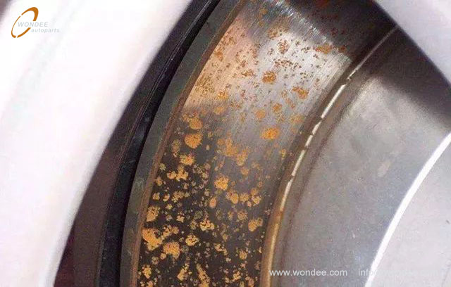 brake discs (3) discos de freno (3)