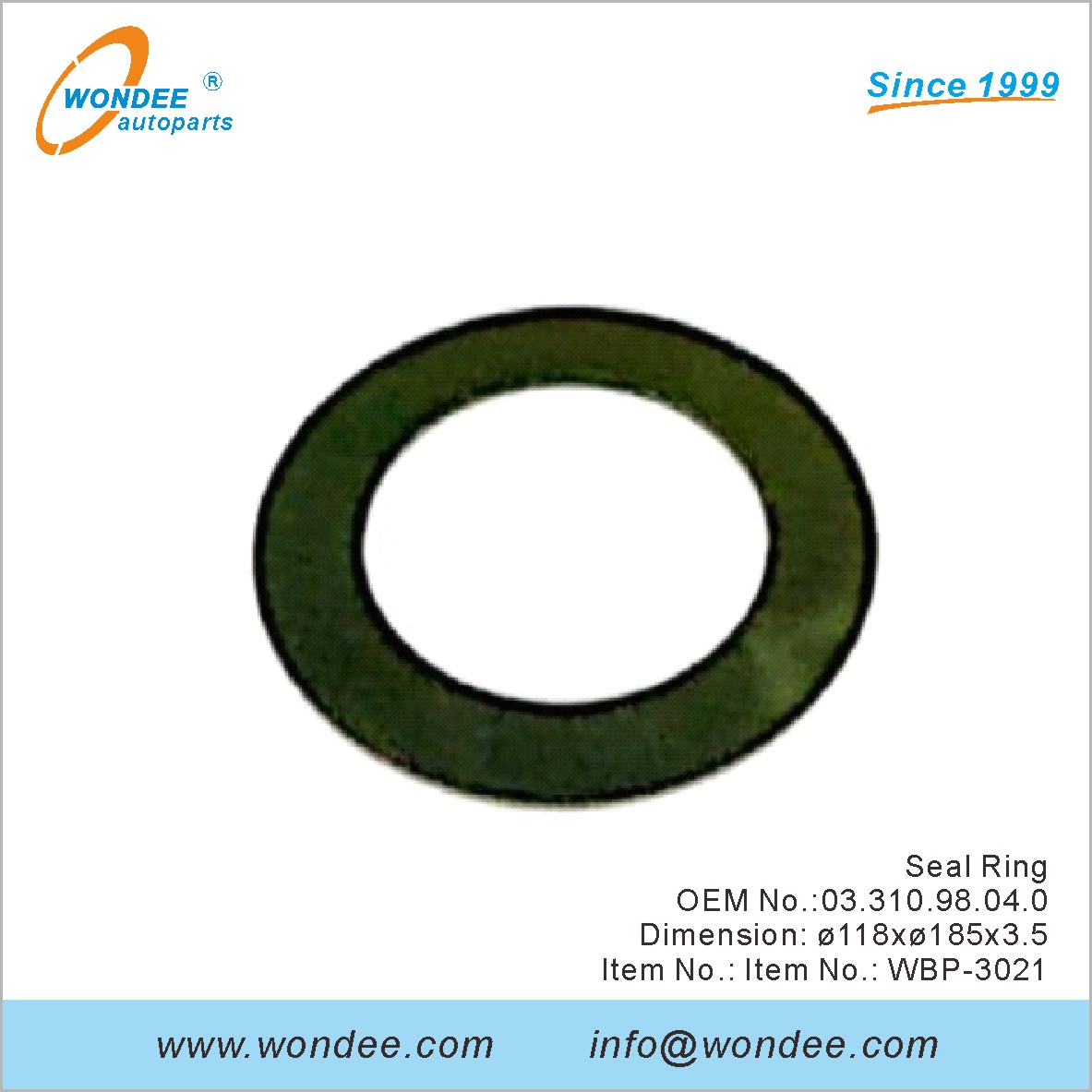 SEAL RING OEM 0331098040 para BPW de Wondee