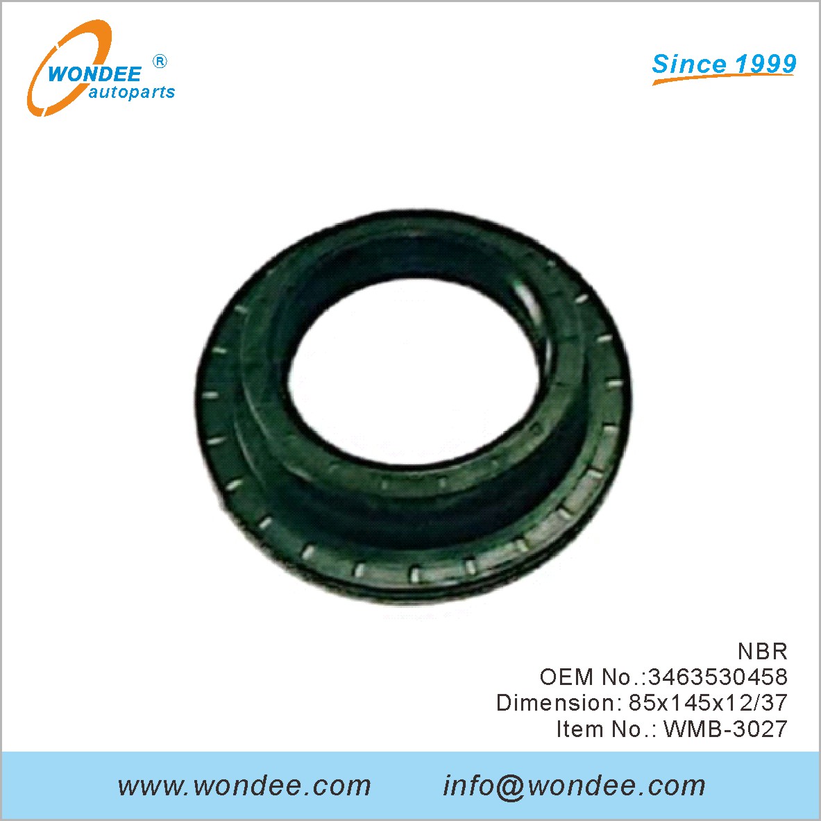 NBR OEM 3463530458 para Benz de Wondee